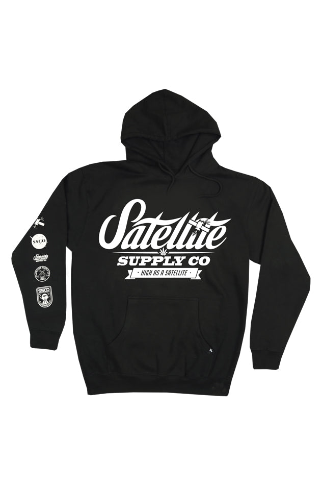 Authentic Satellite Midweight Hooded Pullover Sweatshirt